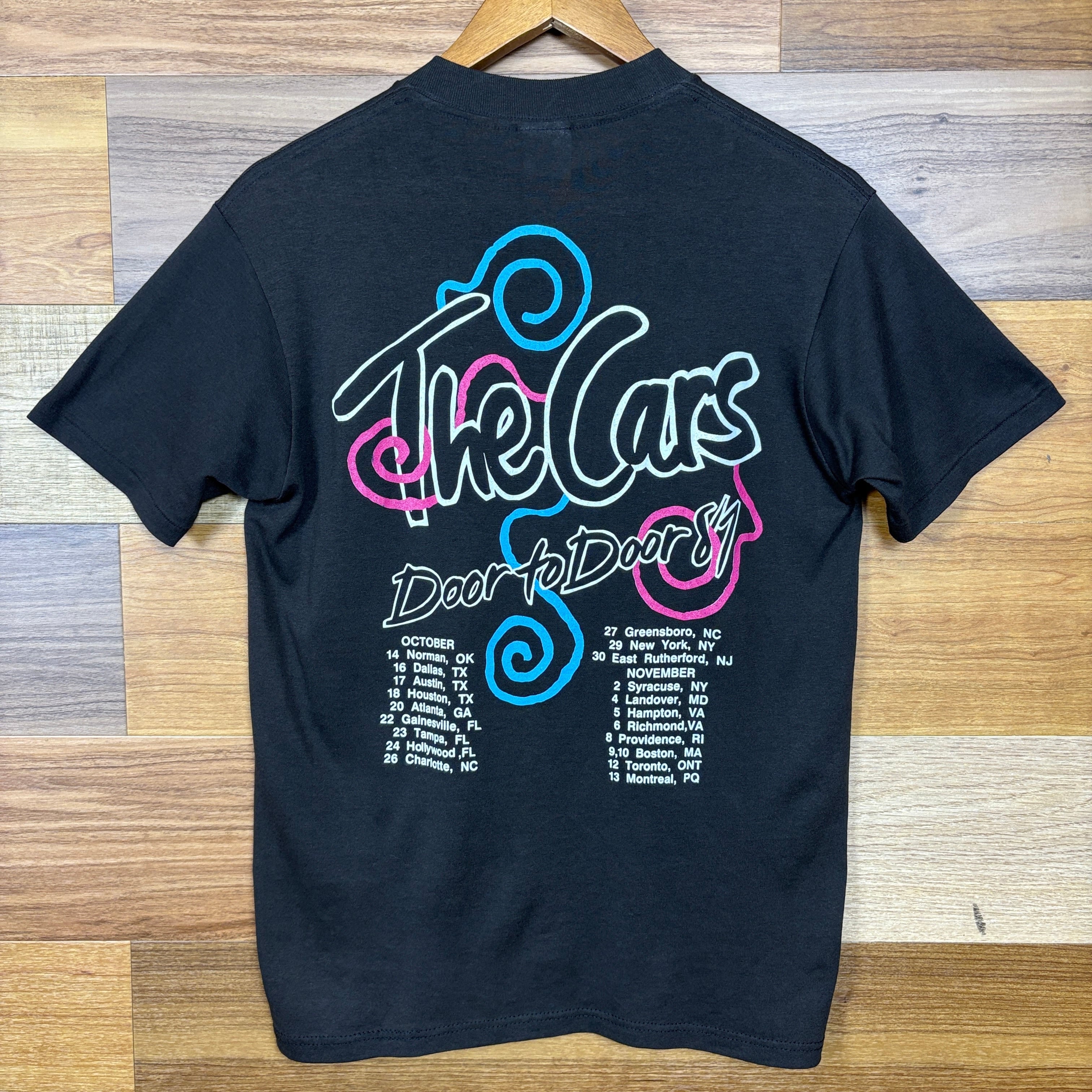 USA製 80s THE CARS ツアー T-sh バンド ロック Tシャツ サイズ メンズ