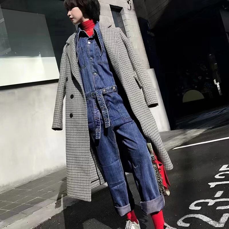 デニムジャンプスーツ　AJ33167−3173