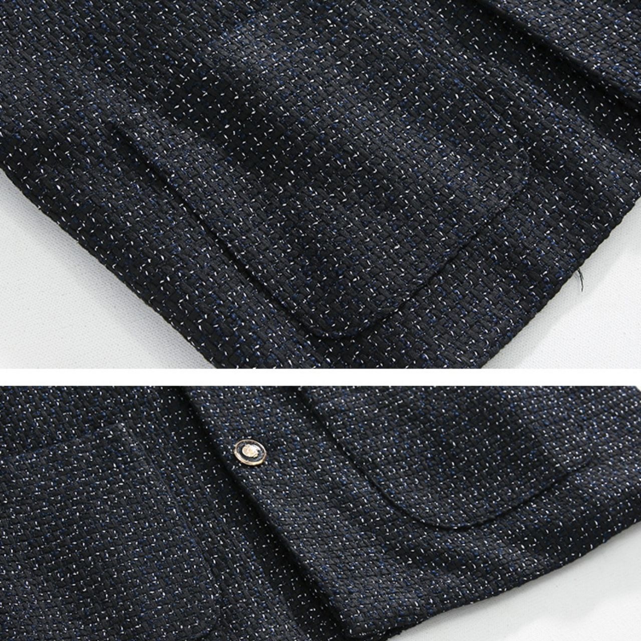 ツイードライクノーカラージャケット　MT0080393