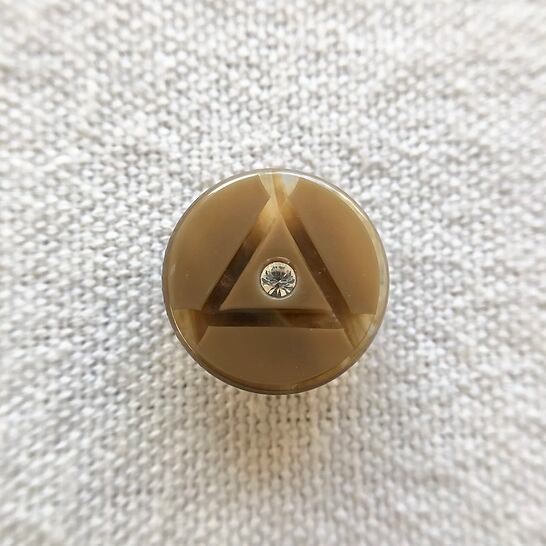 トライアングルライン×ブラウン 15㎜