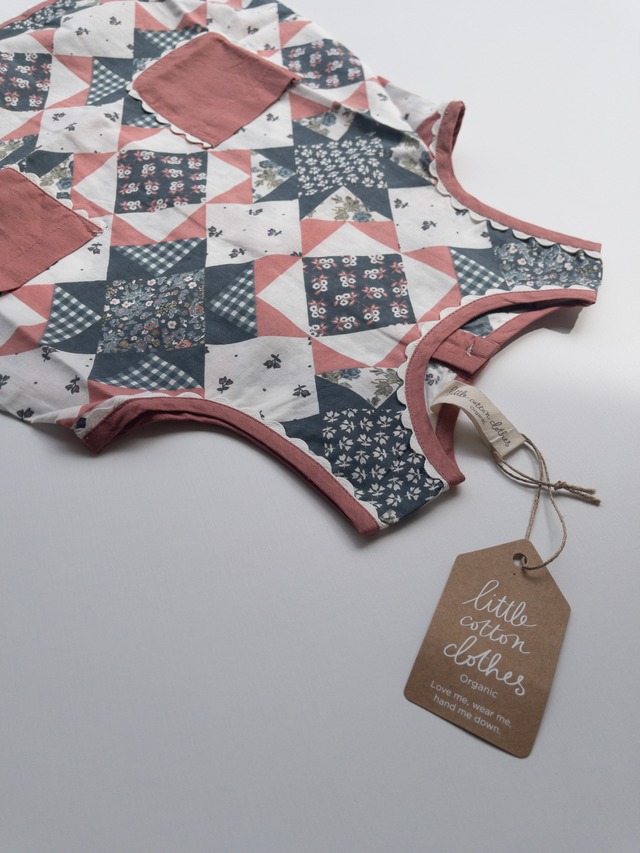 《即納》Little Cotton Clothes /Hannah Dress - Patchwork Floral