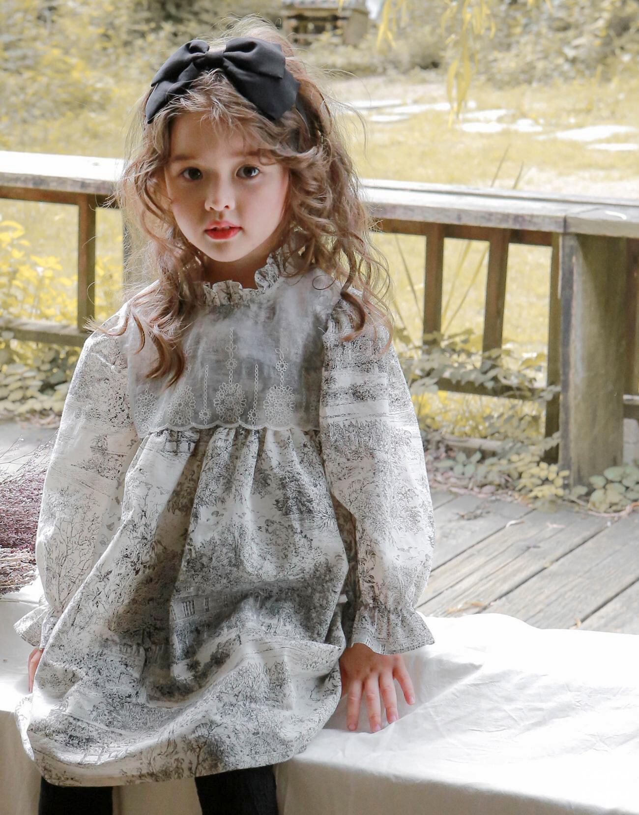 Sold Out Flo ディールワンピース Diel One Piece 2colors 子供服 Capucapu