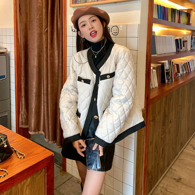 キルティング ジャケット コート 韓国 ファッション レディース