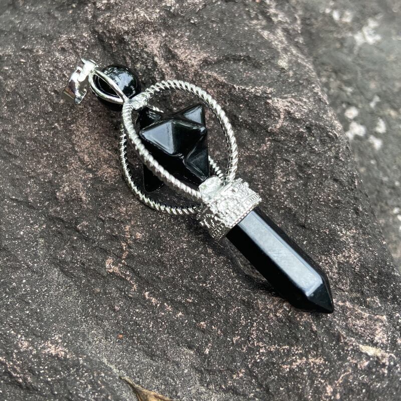 エレガントな六芒星水晶andオニキス