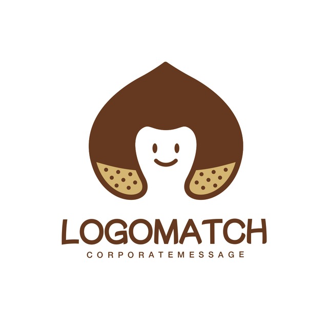 栗の歯医者さんのロゴ