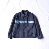 KUON / Indigo Nylon Coaches Jacket-Boro-