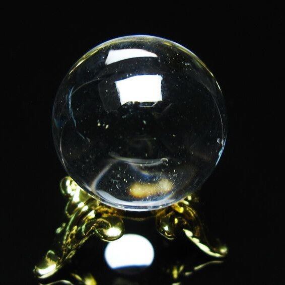 水晶 丸玉 20mm 一点物 141-7627