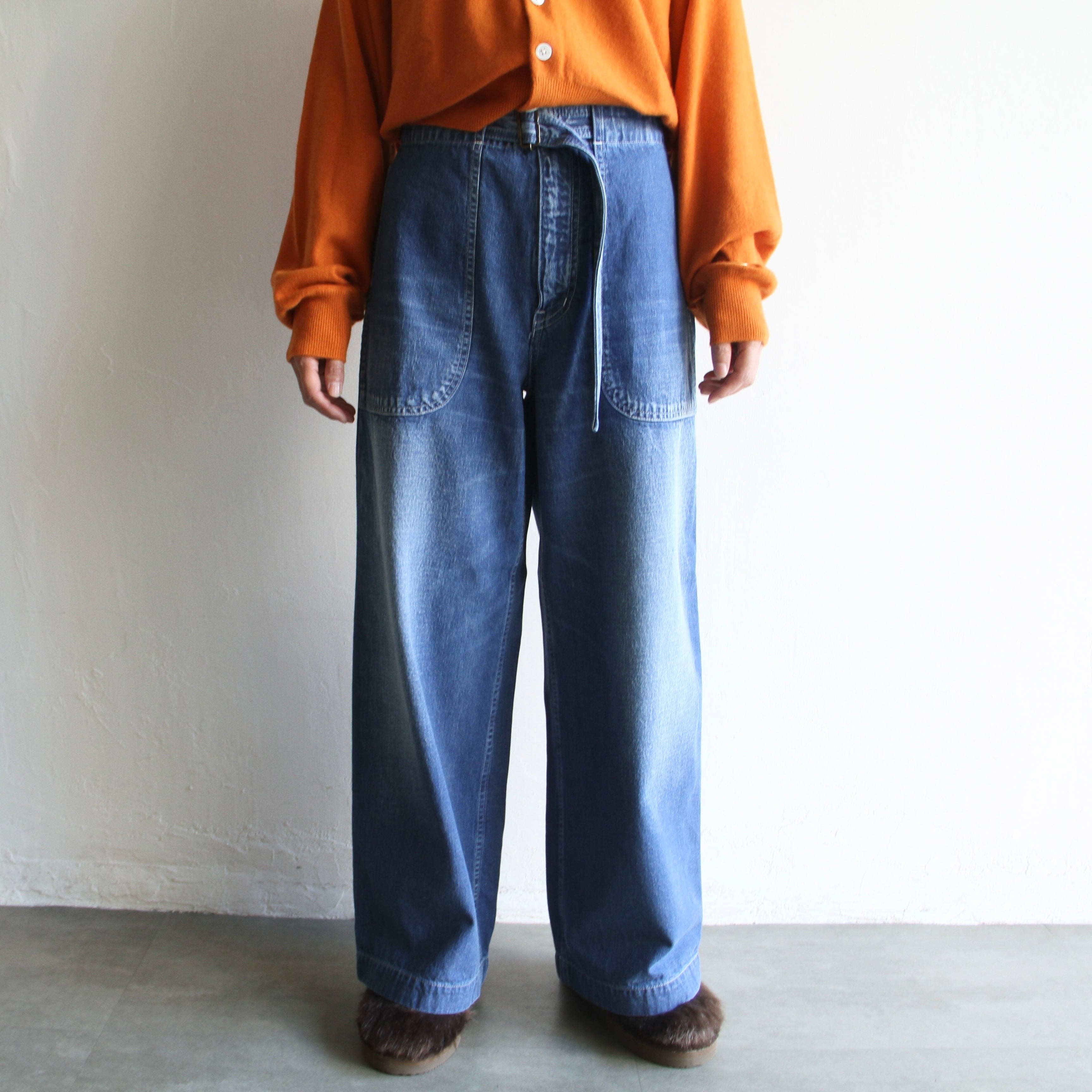 INSCRIRE【 womens 】 belted denim pants | Terminal 
