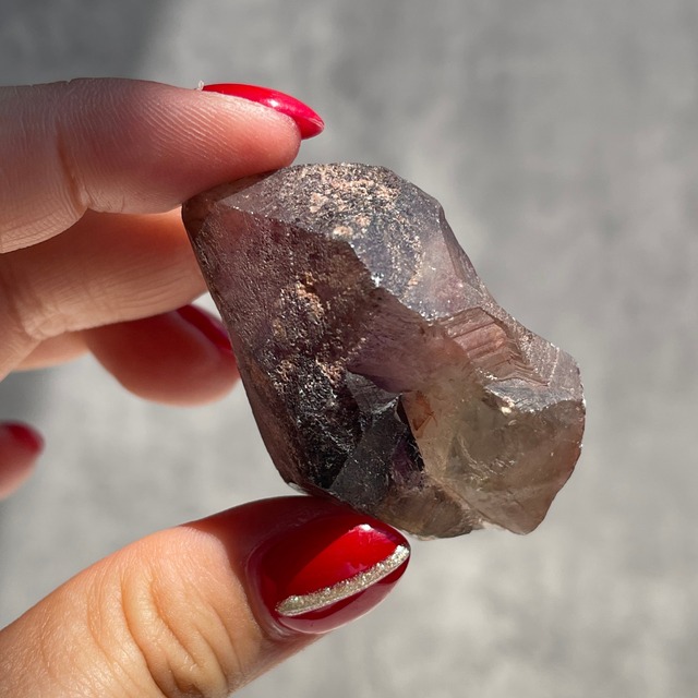 【マダガスカル産 セプター形状 アメジスト】① 鉱物 天然石 パワーストーン　　