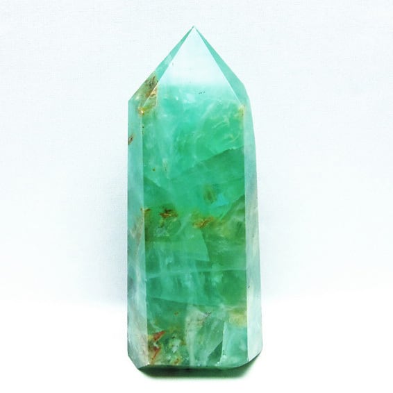 1.5Kg フローライト 原石 六角柱 蛍石 152-1543