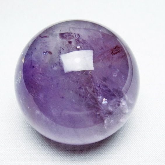 アメジスト 丸玉 46mm スフィア amethyst 置物 一点物 141-7334