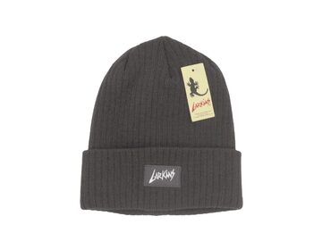 90s OLD STUSSY/Logo embroidery Long Beanie/Free/刺繍ロゴ/ロング
