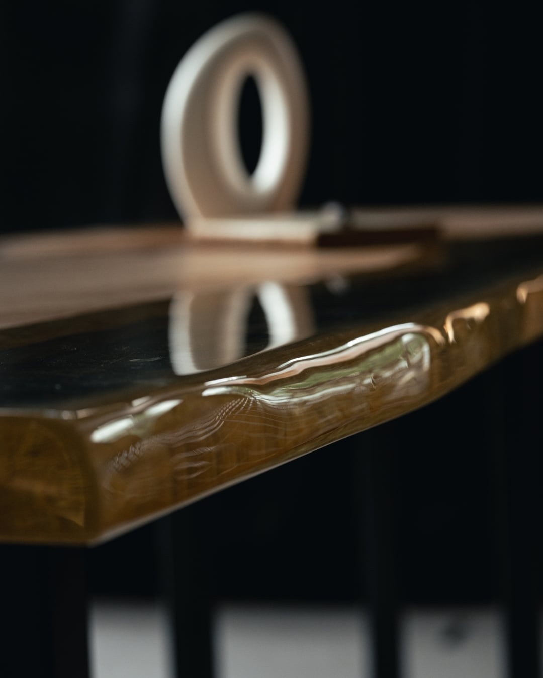 Premium】メープル_1800×850×40_青山店_テーブル天板/レジン加工 19732