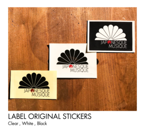 LABEL STICKER (White,Black)