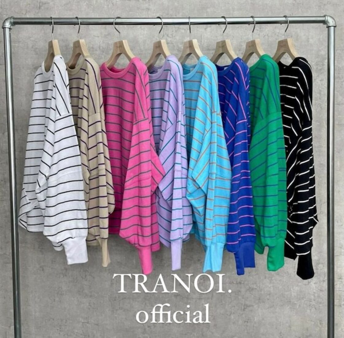 TRANOI】ボーダーバルーンカットソー (212R202) | PAY ID
