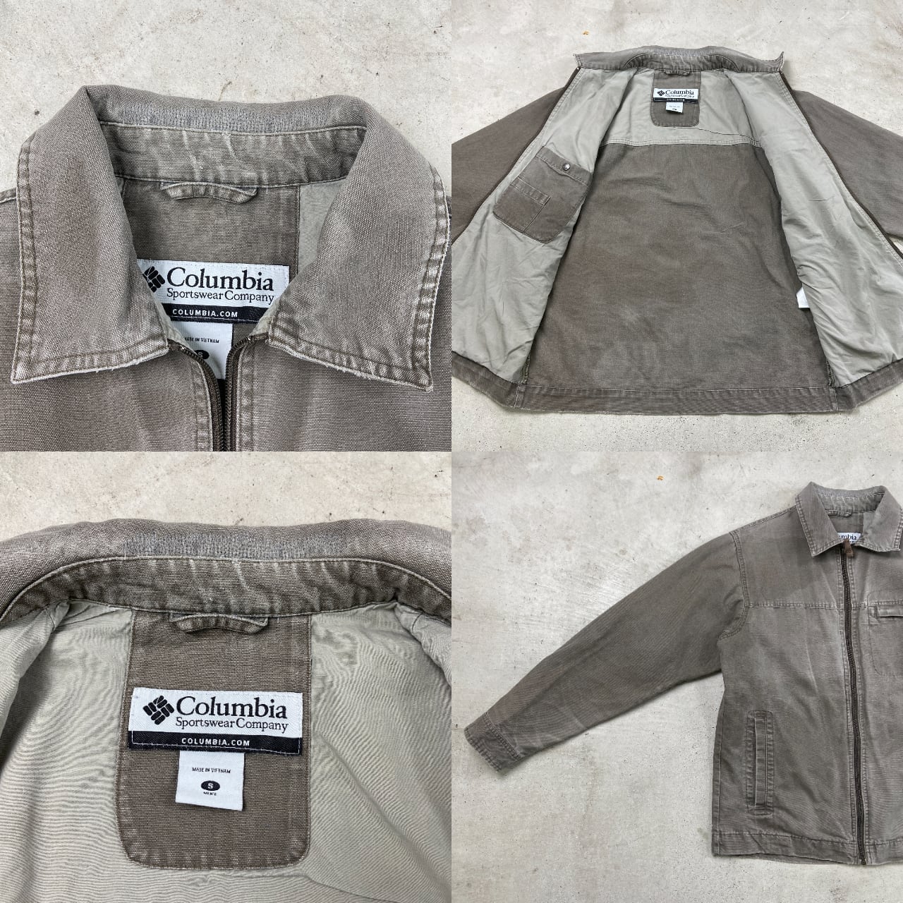 00年代 Columbia コロンビア ダックジャケット スイングトップ