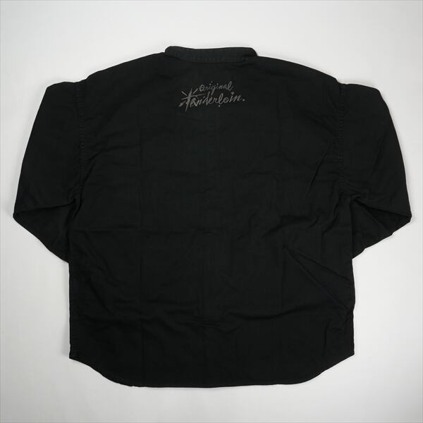 tenderloinブラック 長袖シャツ ダイヤモンド装飾 tenderloinブラック