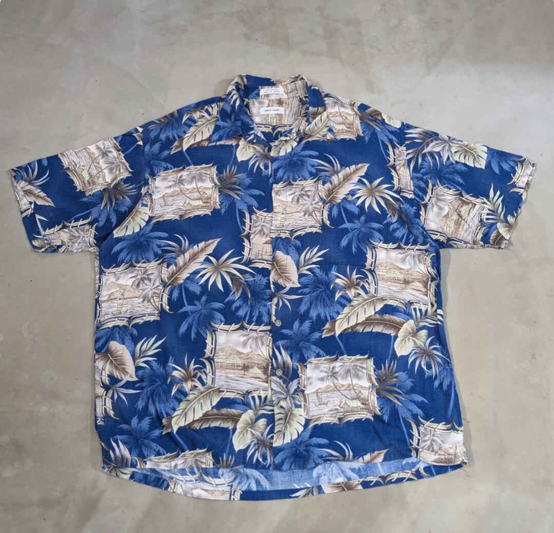 Pierre cardin rayon hawaiin shirt 小岩店