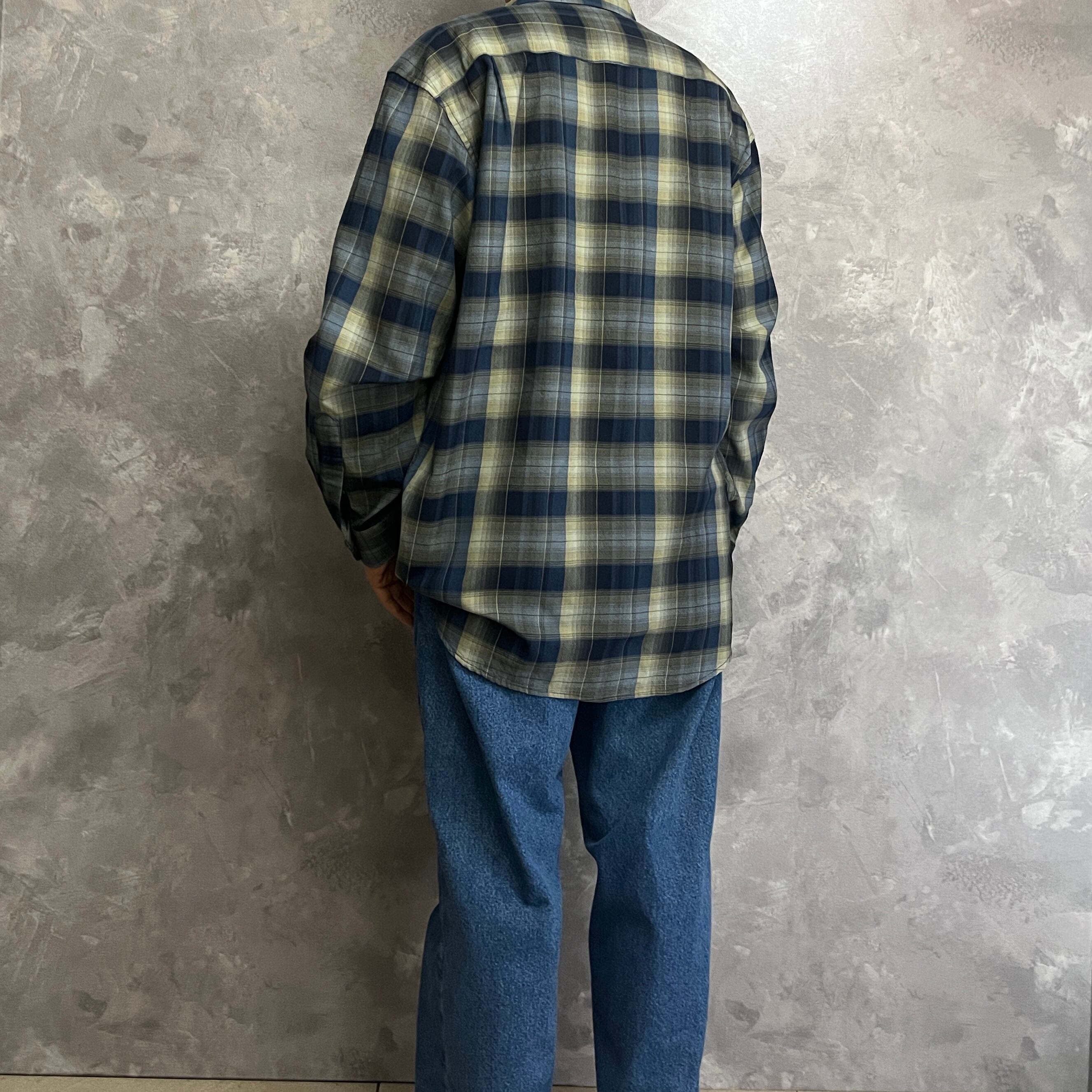 90s PENDLETON Sir Pendleton ウーステッドウールシャツ 90s PENDLETON Sir Pendleton ウーステッドウールシャツ