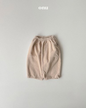 ONU［取寄］corduroy wide pants 26winter