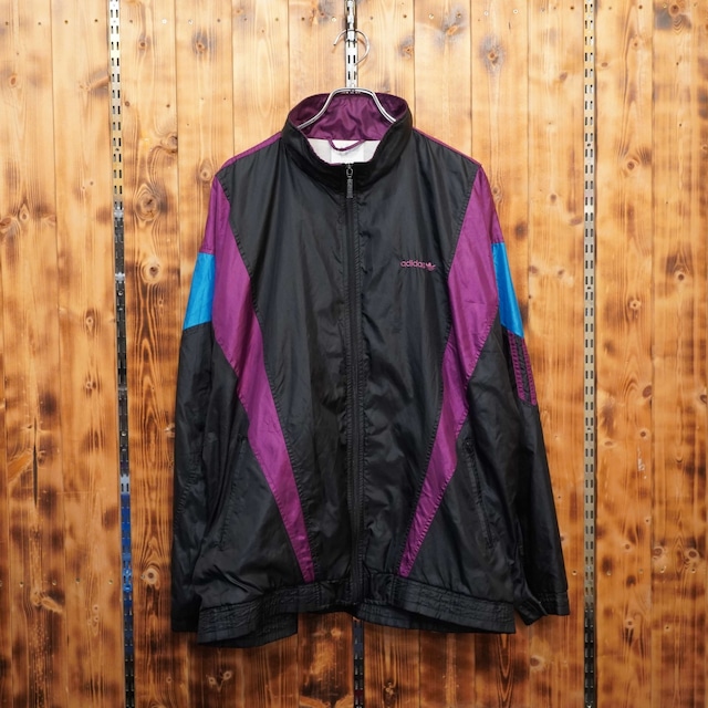 80s90s adidas ウィンドブレーカー XL位　トラックジャケット　アディダス