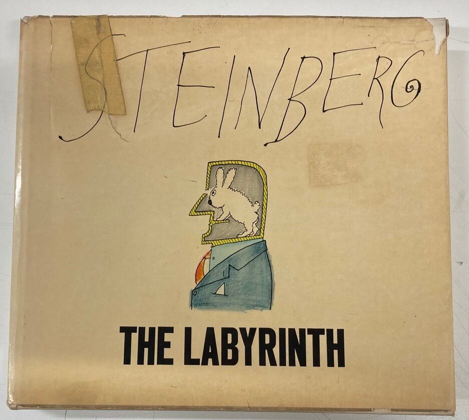 saul steinberg(ソール スタインバーグ)THE LABYRINTH 1960年 saul steinberg(ソール スタインバーグ)THE LABYRINTH 1960年