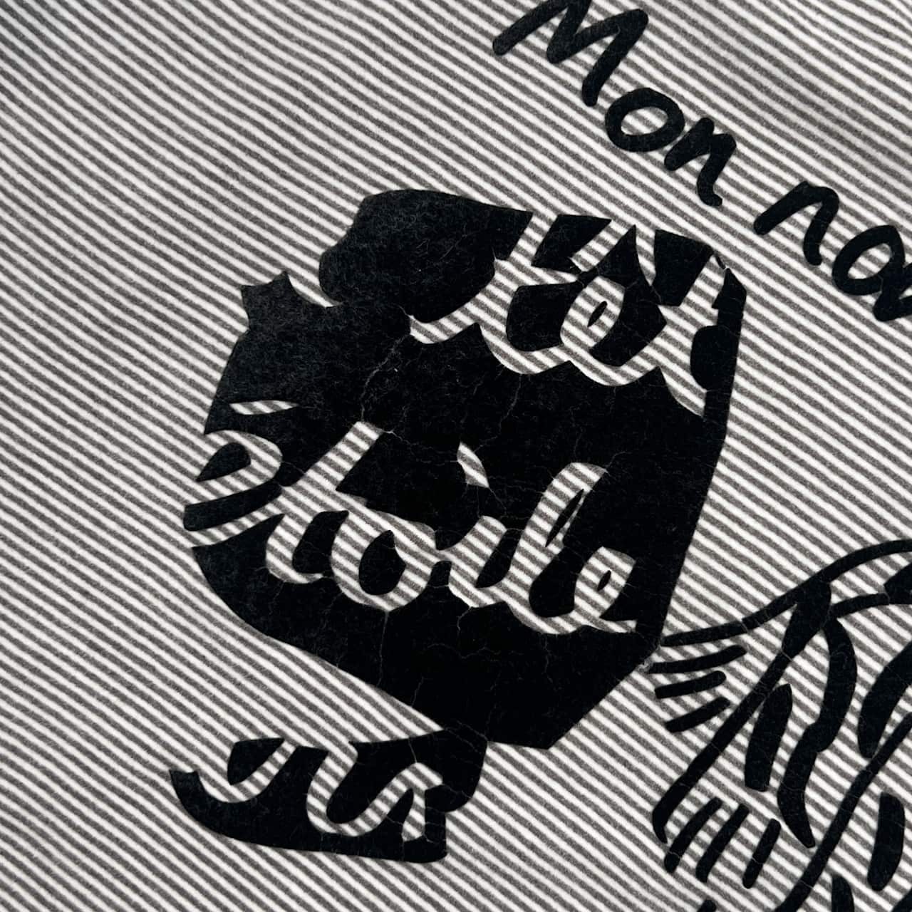 CASTELBAJAC カステルバジャック ボーダー ハイネック 長袖 Tシャツ 48/グレー系 メンズ