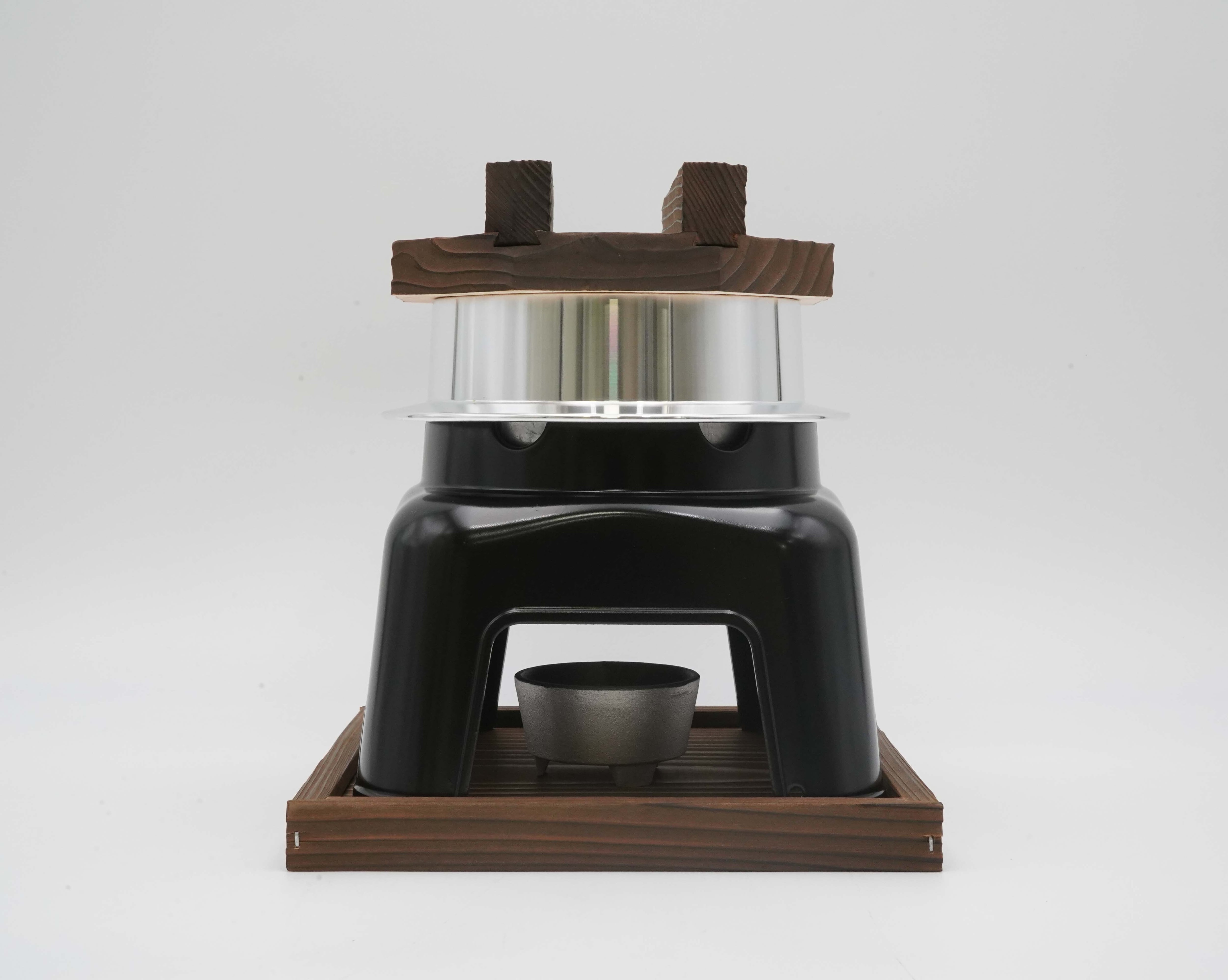 釜めしカマドセット（1合用）煮こぼれフード付き | 砺波商店