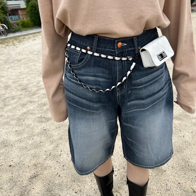 belt customバッグ／2color