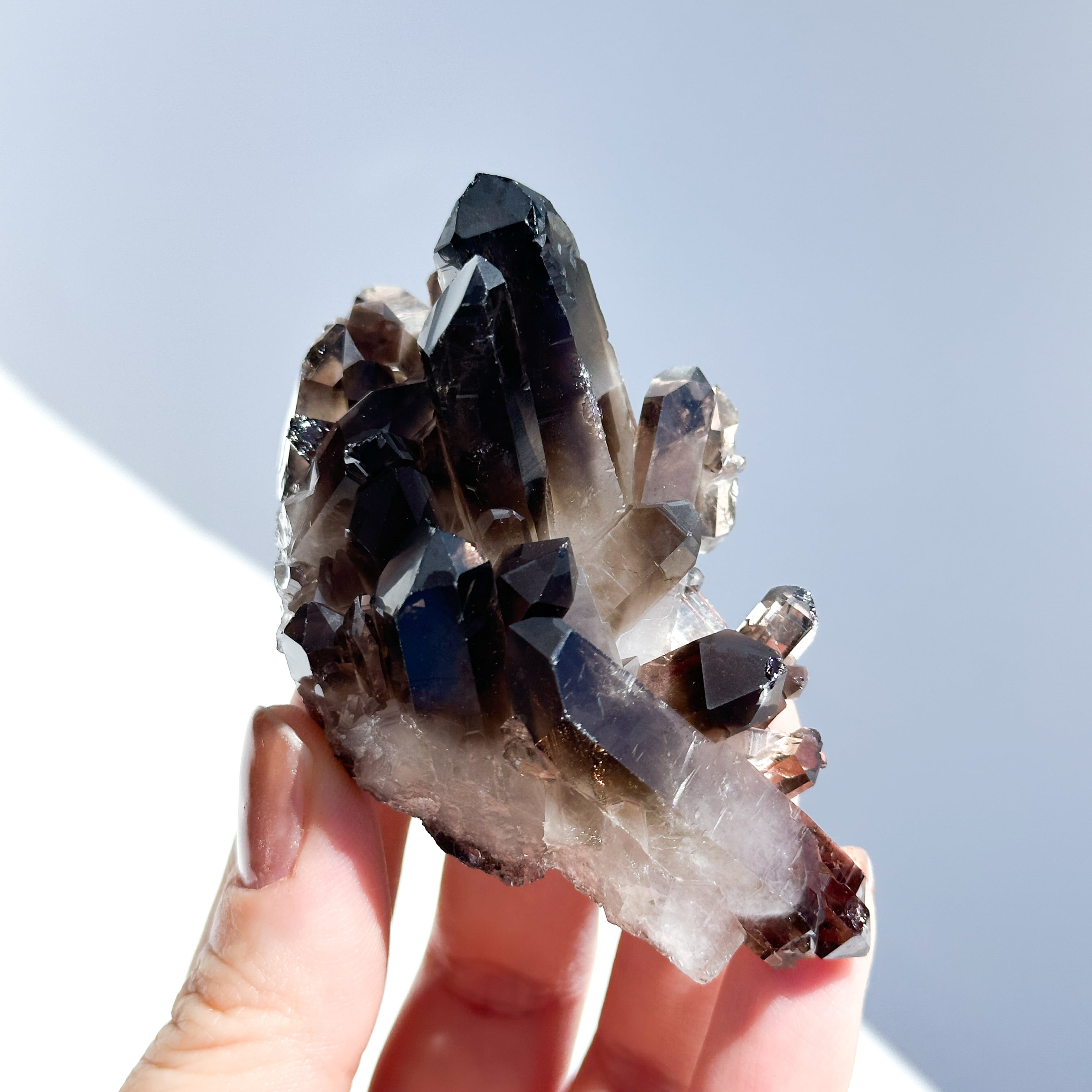 両面きらめき☆ミナスジェライス産 スモーキークォーツ31◇ Smoky