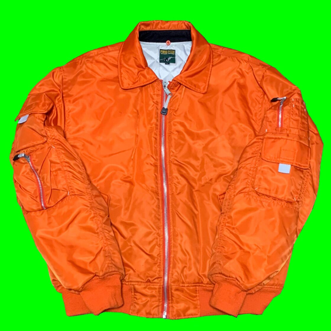 FIRE FOX WORLD ISLAND FUR FLIGHT JACKET ファイヤーフォックス 