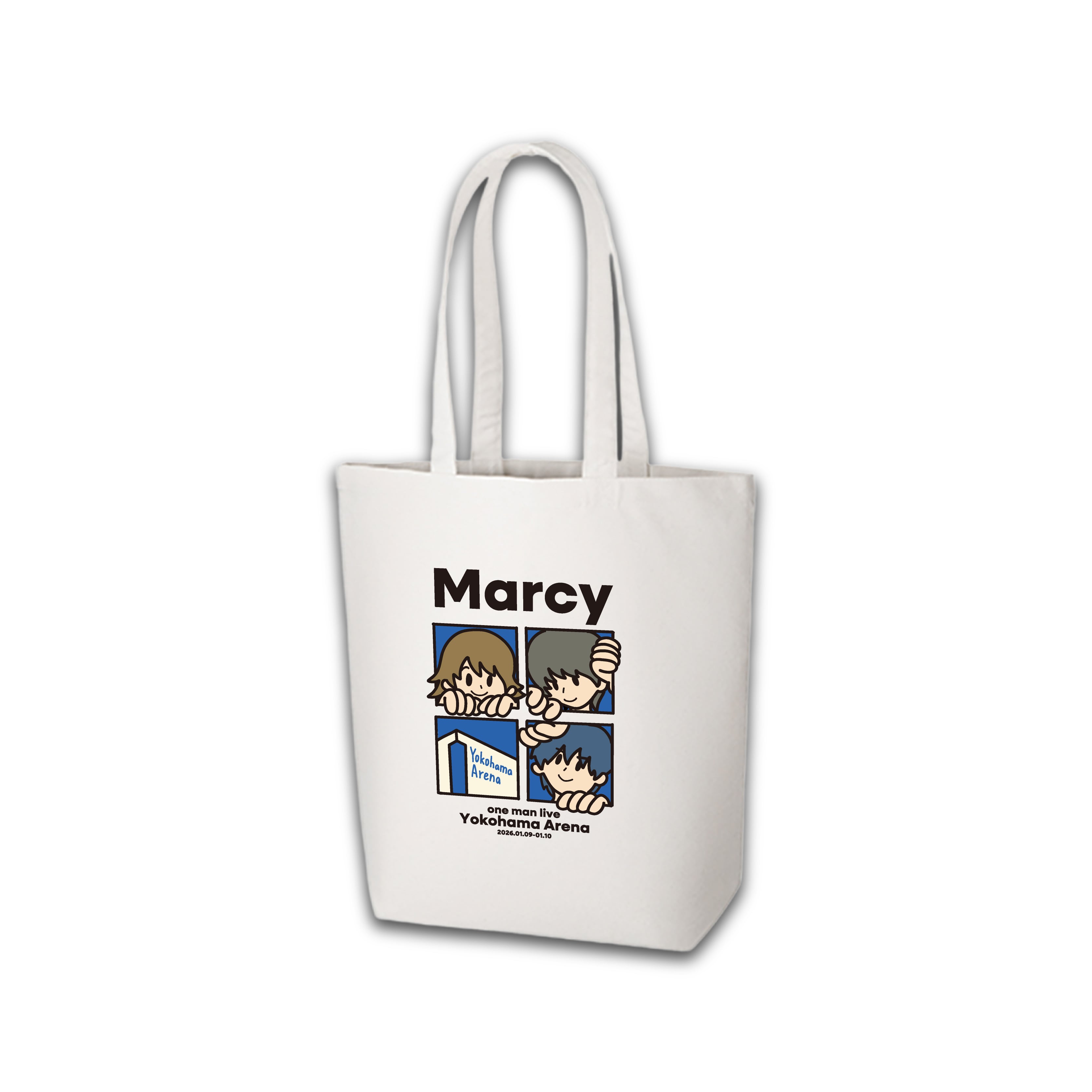 冬の横浜アリーナ ラバーバンド ミックスブルー | Marcy Official Goods