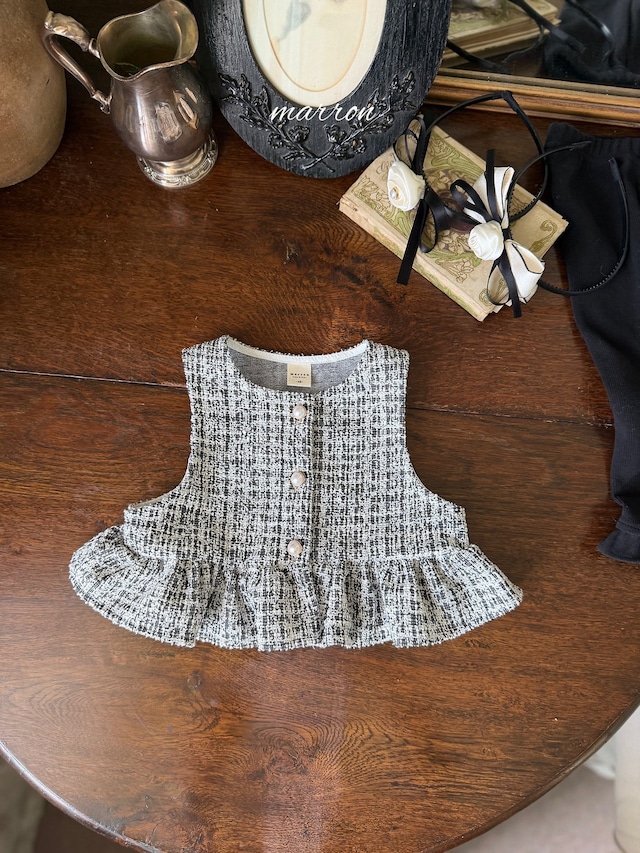 【取寄】marron|sera vest|セラベスト|XS-L|kids|26 autumn