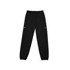 【121】Double Logo Sweatpants Black/White