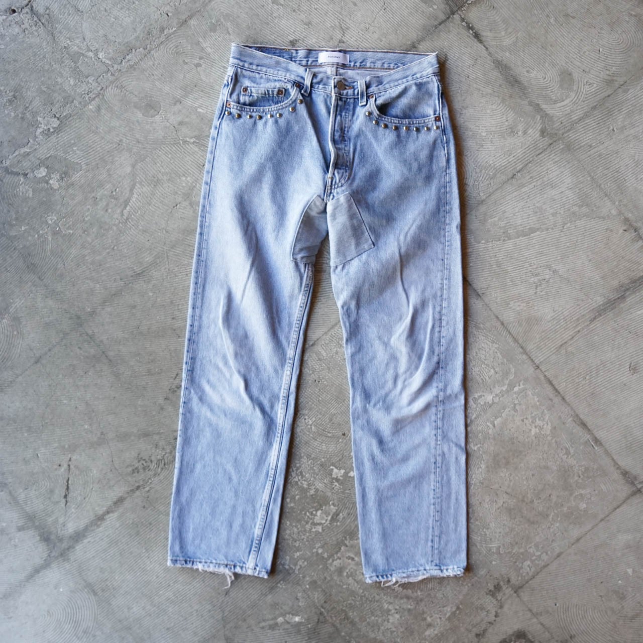 USA製 Levi's 501 スタッズ デニム パンツ リメイク POTIONY ...