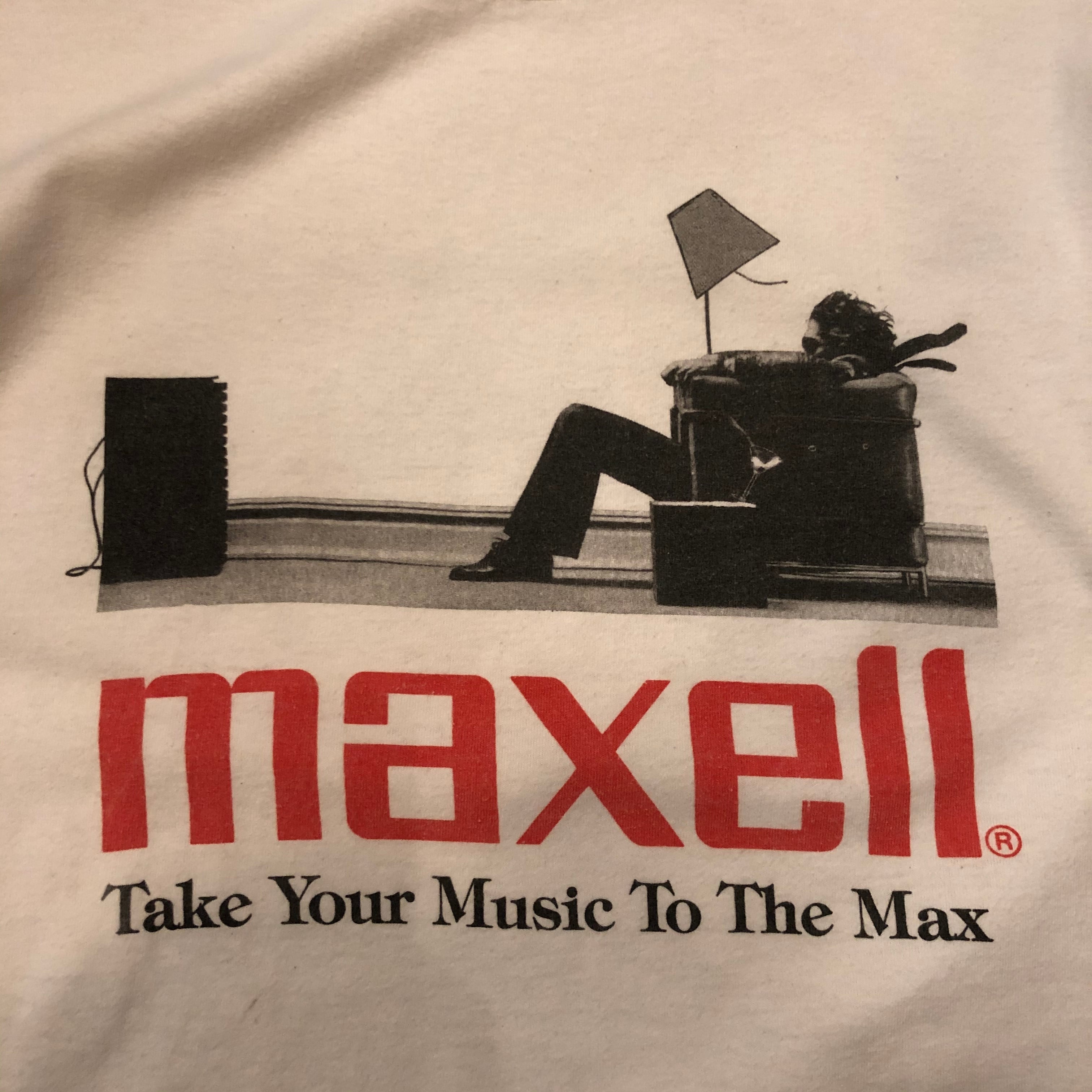 90s MAXELL T-shirt | What'z up