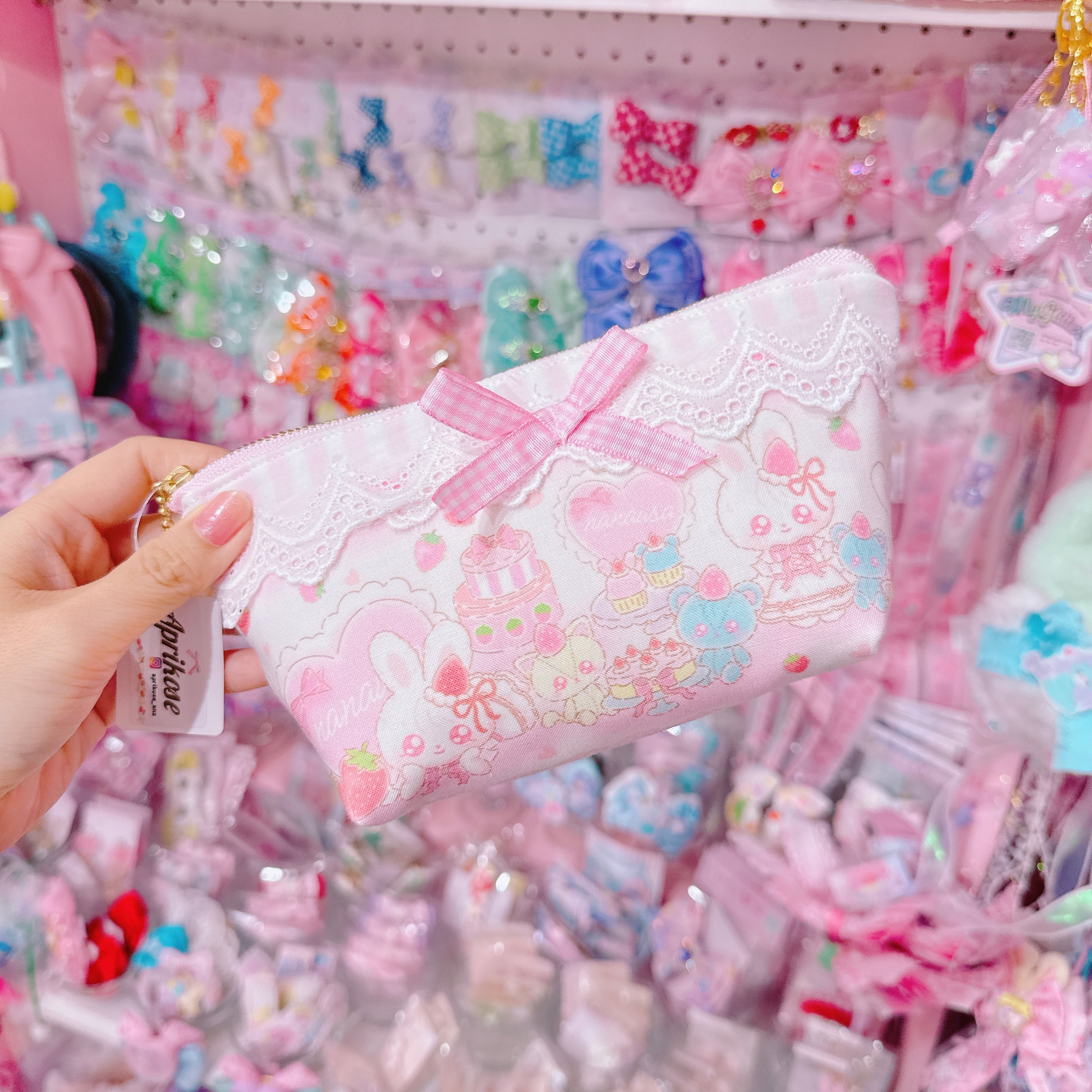 【N7】17-2マチ付きポーチ