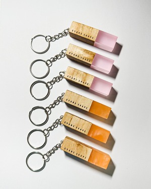 KeyTag Poplar×ClearPink/Pink