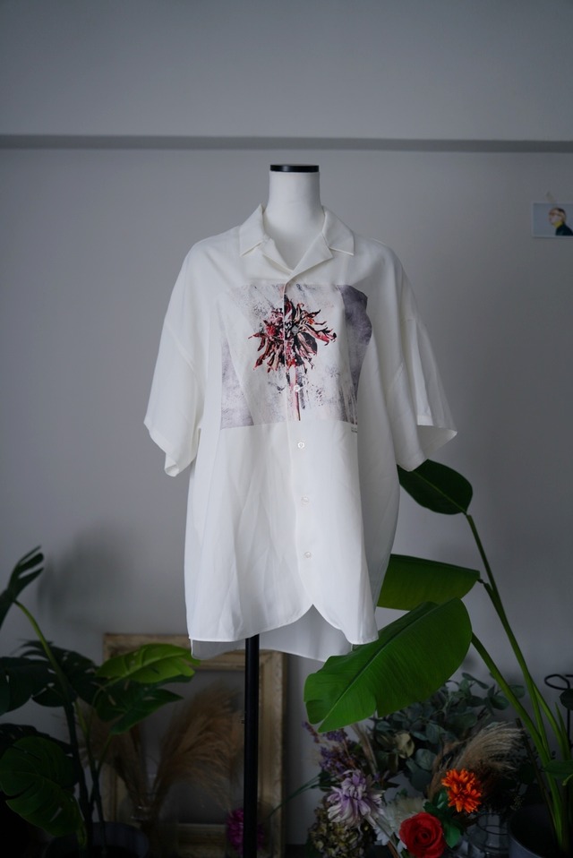 INTERPLAY  art shirt   White