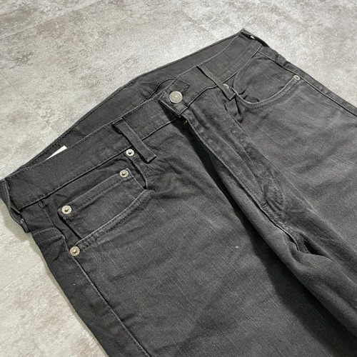 【W33 L32】 japan levi's black リーバイス 569 詳細写真9