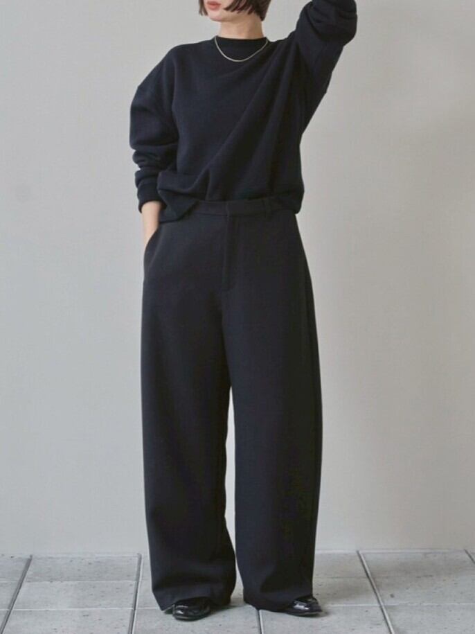 todayful コットン スウェット ブラック TODAYFUL】Cotton Brushed Sweat | LASHIC