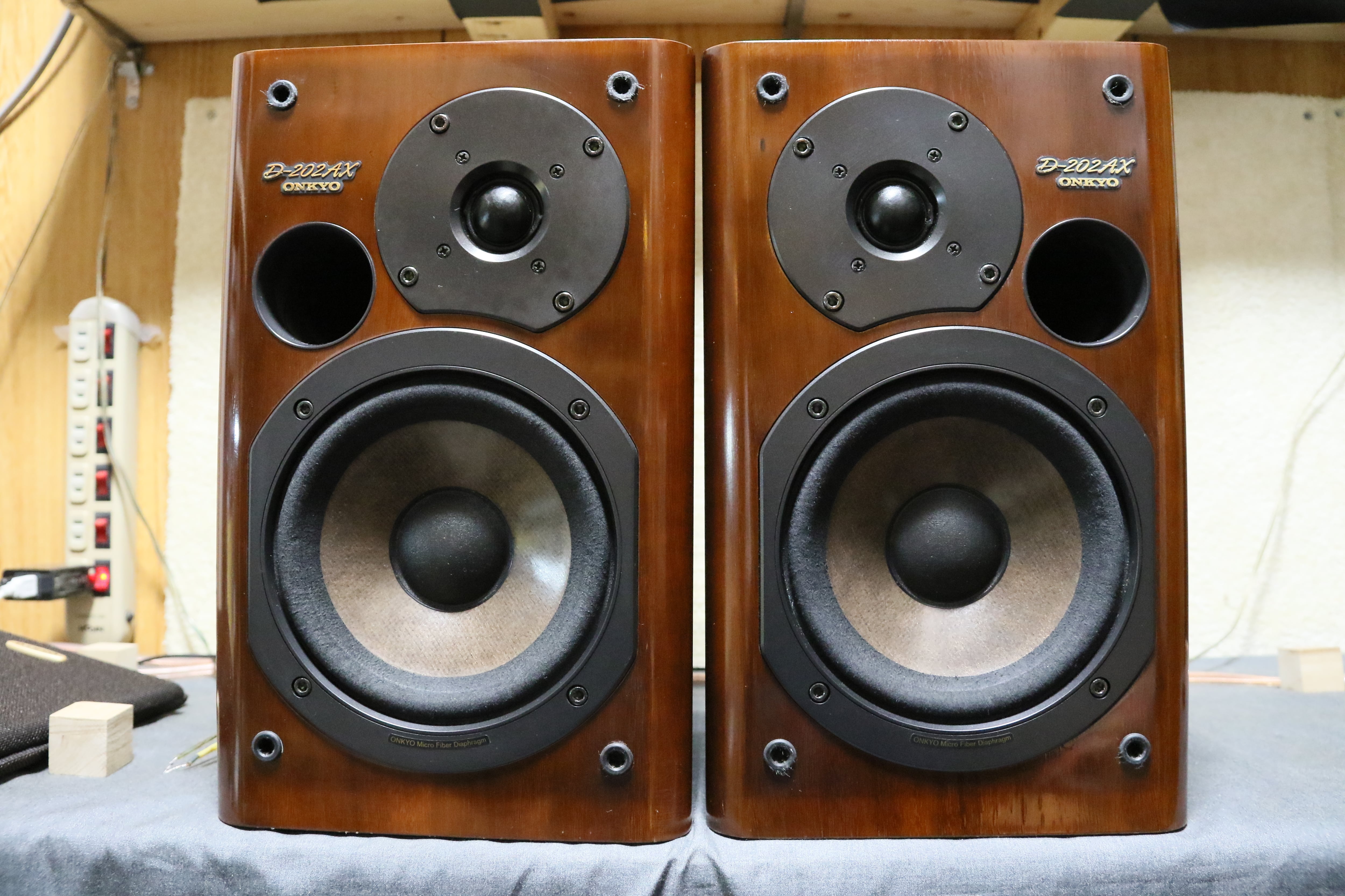 名機スピーカー】ONKYO 2WAYスピーカ D-202AX （管25006 