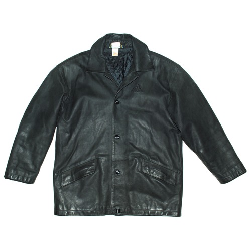 『adidas』90s nubuck leather coat