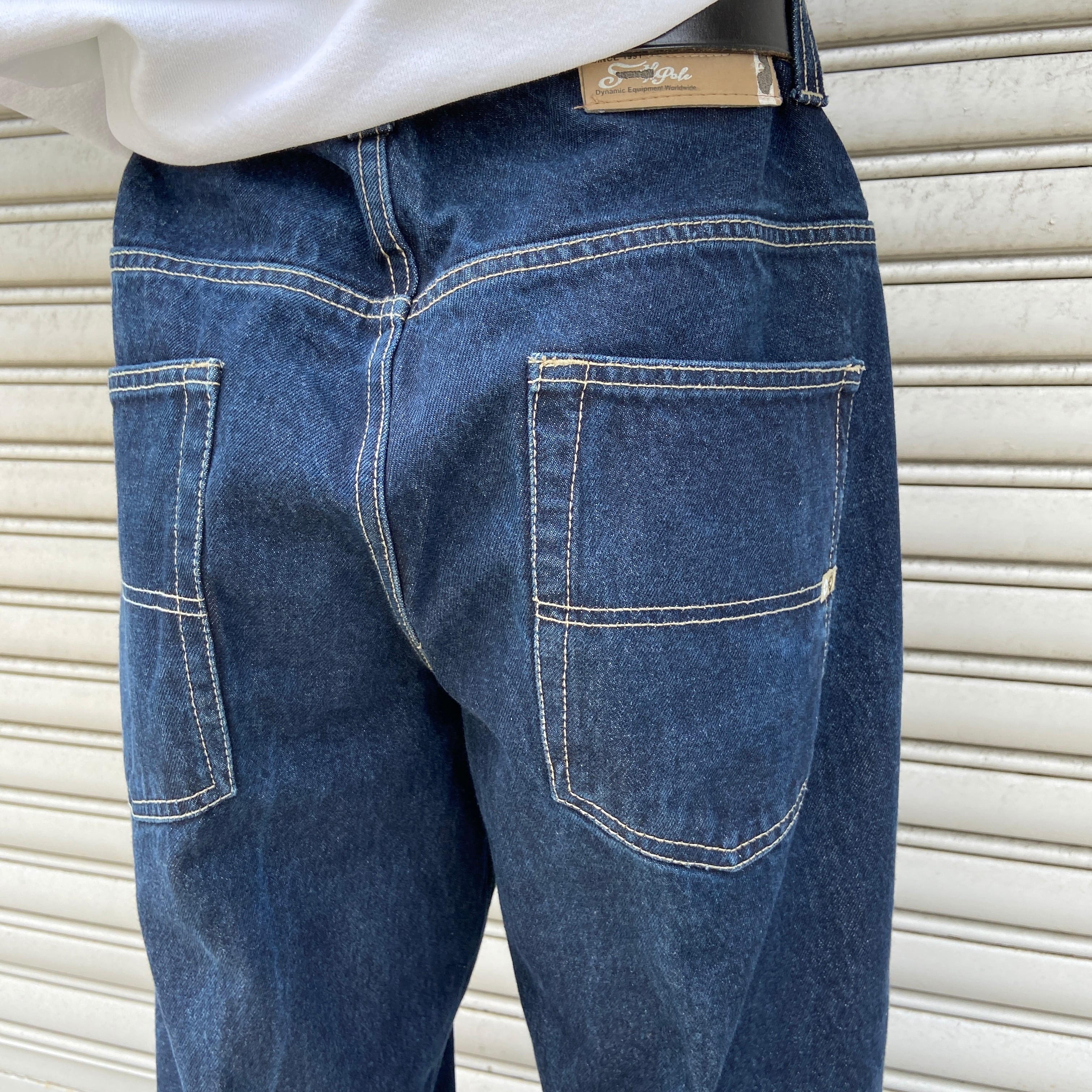 90s southpole デニムバギーパンツ ワイド ディープデニム W36 90s southpole デニムバギーパンツ ワイド ディープデニム W36