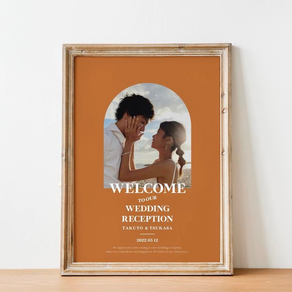 選べるカラー｜ウェルカムボード｜アメリカンレトロ｜結婚式 | HAPILY