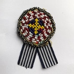 [Trophy] Hand Needle Brooch _07（ヴィンテージ ハンドメイド 刺繍ブローチ）