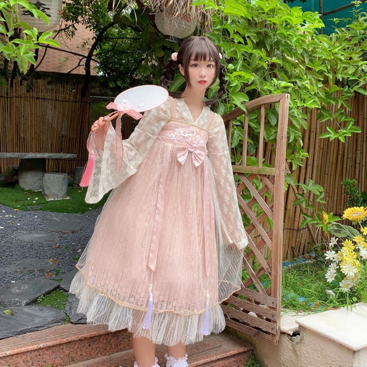 ロリータワンピース 2色 華ロリ Lolita JSK Dress ロリィタ lolita 