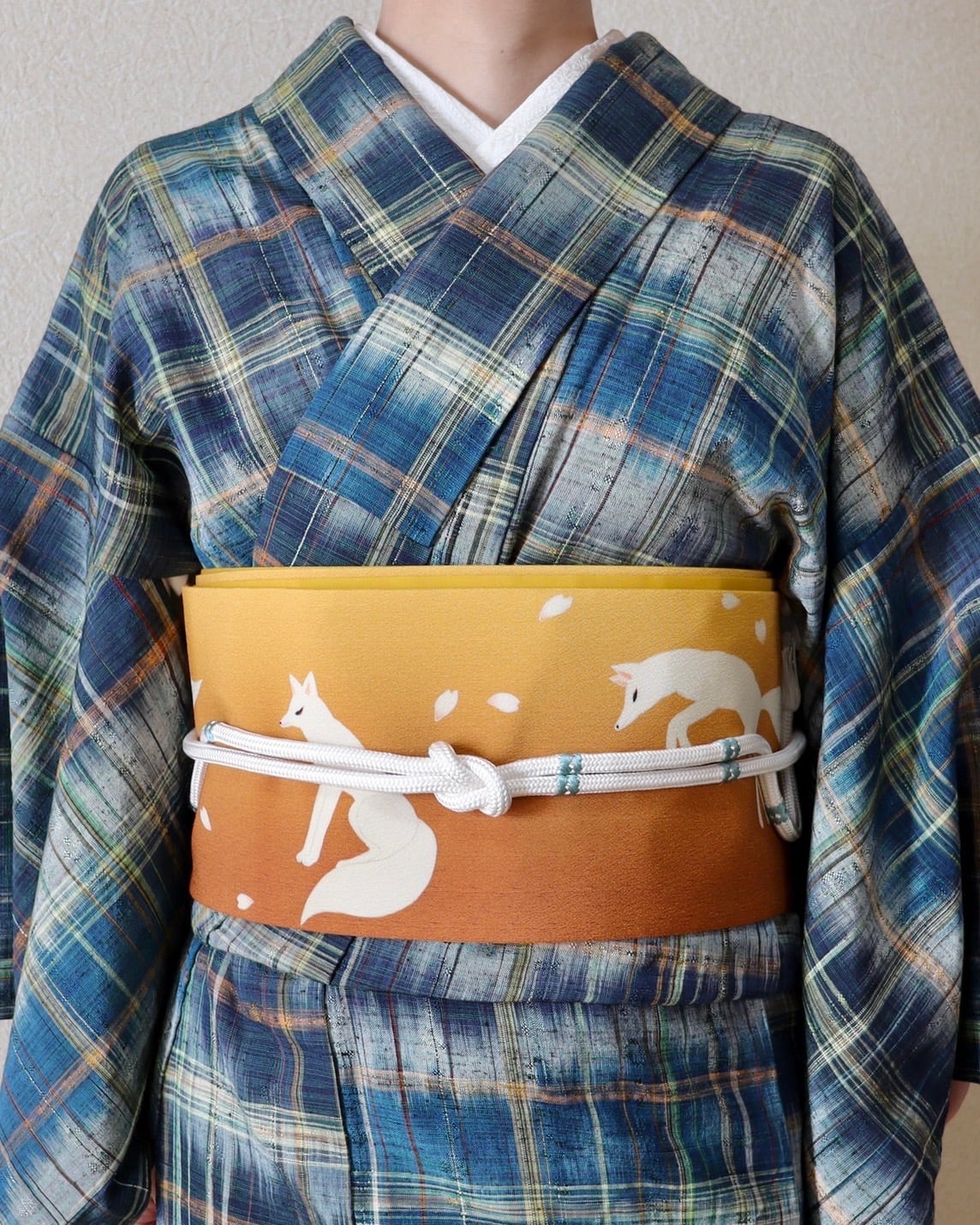 受注品】some-pri 半幅帯「源九郎狐」キツネ色 | somemoyoushop ーそめ