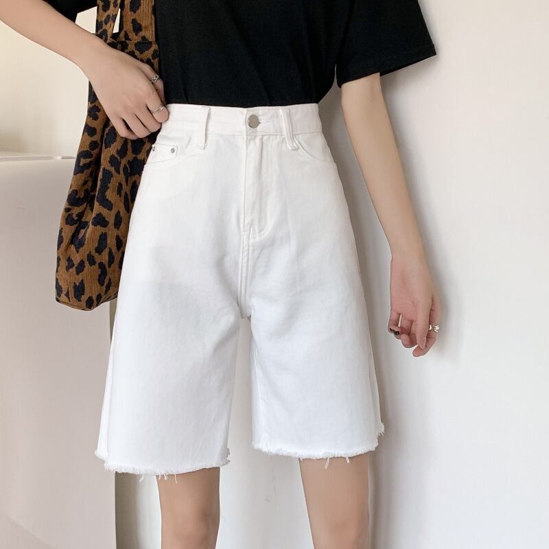 サマーハイウェストウェストスリムパンツ ルーズショーツ 薄手 夏物 ブルマー YY-ファッション37918609965