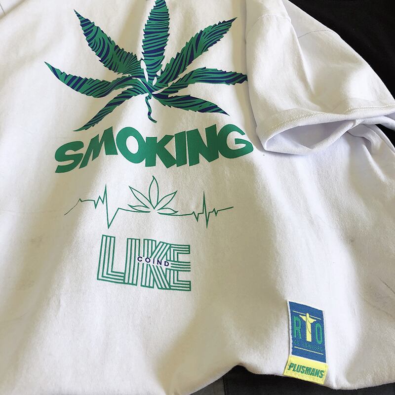 全2色 Tシャツ カットソー プリント カジュアル シンプル